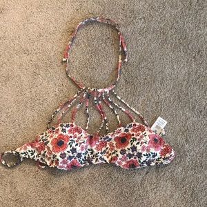 Billabong Floral bikini top